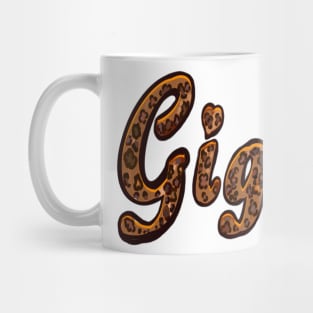 leopard print for Grandma grandmother nana mimi Nan the best gift for Gigi Mug